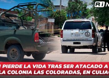 Joven pierde la vida tras ser atacado a tiros en la colonia Las Coloradas, en Culiacán