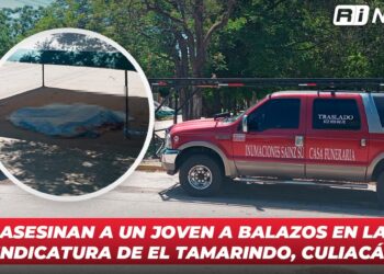 Asesinan a un joven a balazos en la sindicatura de El Tamarindo, Culiacán