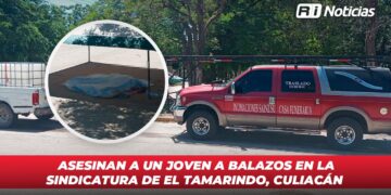 Asesinan a un joven a balazos en la sindicatura de El Tamarindo, Culiacán