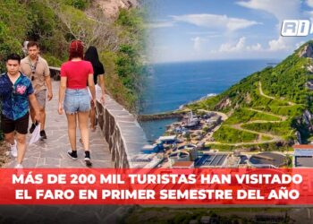 Más de 200 mil turistas han visitado El Faro en primer semestre del año
