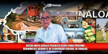 Rocha Moya señala posibles sedes para próxima reunión del Gabinete de Seguridad Federal en Sinaloa
