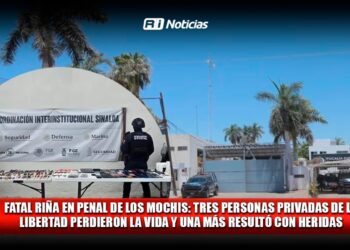 Fatal riña en penal de Los Mochis: Tres personas privadas de la libertad perdieron la vida y una más resultó con heridas