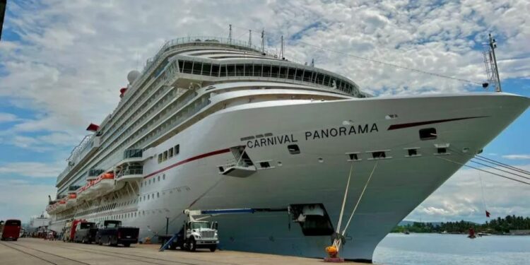 Más de 5 mil personas arriban a Mazatlán a través del Carnival Panorama