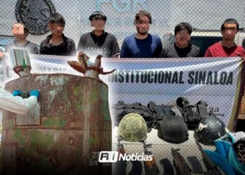 Operativo en Sinaloa deja 9 detenidos, drogas, armas y 70 mil litros de hidrocarburo asegurados