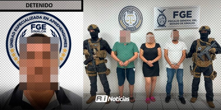 Cuatro detenidos por intento de homicidio en Culiacán; Fiscalía ejecuta operativo en distintos puntos de la ciudad