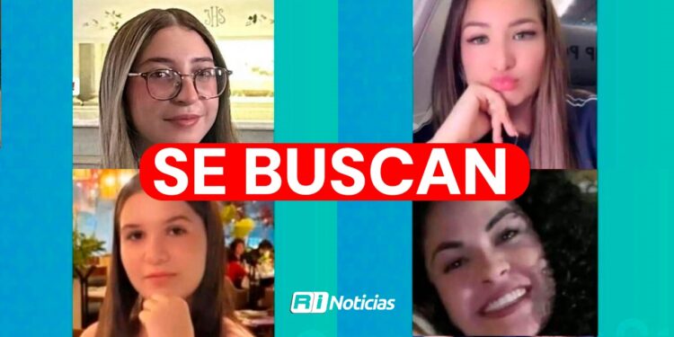 Buscan a cuatro jóvenes desaparecidas en Mazatlán; fueron vistas por última vez en Real del Valle