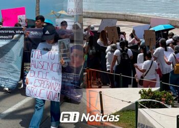 Familias de desaparecidos en Sinaloa exigen justicia con marcha en Mazatlán