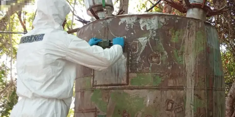 Aseguran 4 mil 900 kilos de metanfetamina y neutralizan dos narcolaboratorios en Culiacán