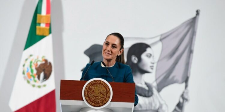 México seguirá dando ejemplo al mundo, asegura Sheinbaum