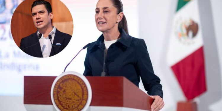 Claudia Sheinbaum ironiza al PAN sobre su denuncia contra Vector Casa de Bolsa: “A lo mejor ellos tienen pruebas”