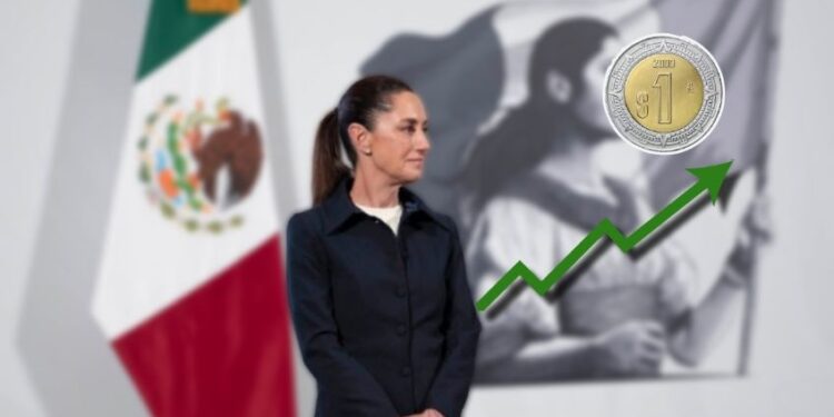 Peso bajo las 19 unidades es una muestra de la confianza a la economía mexicana, afirma Claudia Sheinbaum
