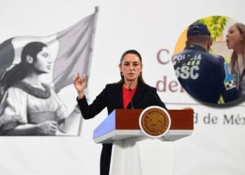 “Deplorable”, la conducta de ‘Lady Racista’ contra policía de la CDMX, toda nuestra solidaridad al elemento: Claudia Sheinbaum