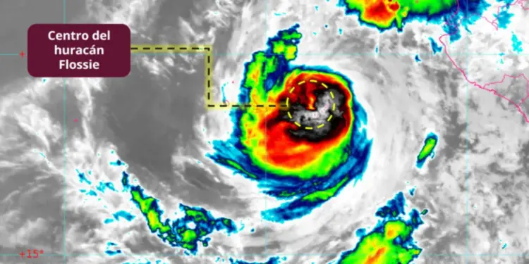 Huracán “Flossie”, ¿dónde se ubica y en qué estados ocasionará lluvias hoy 2 de julio?