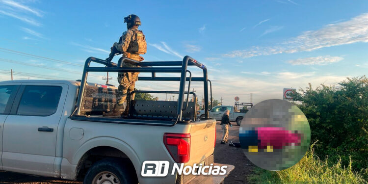 Localizan a hombre ejecutado cerca del entronque de El Quemadito, en Eldorado