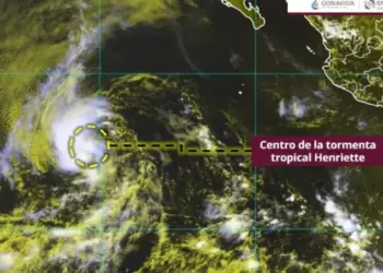 Se forma la tormenta tropical ‘Henriette’ en el Pacífico mexicano