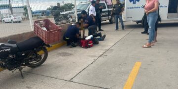 Motociclista es agredido a machetazos despues de un choque en Villa Unión