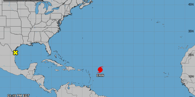 “Erin” se convierte en un huracán categoría 5 en el Atlántico