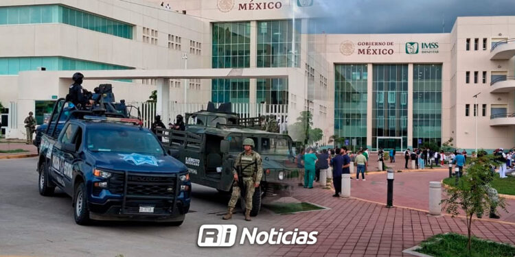 Balacera en Hospital General de Culiacán deja un paciente asesinado