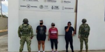 Tres mujeres caen con fusiles y más de 300 balas en Culiacán
