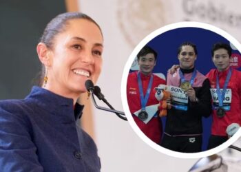 Sheinbaum felicita a Osmar Olvera por su oro en Mundial de Singapur 2025