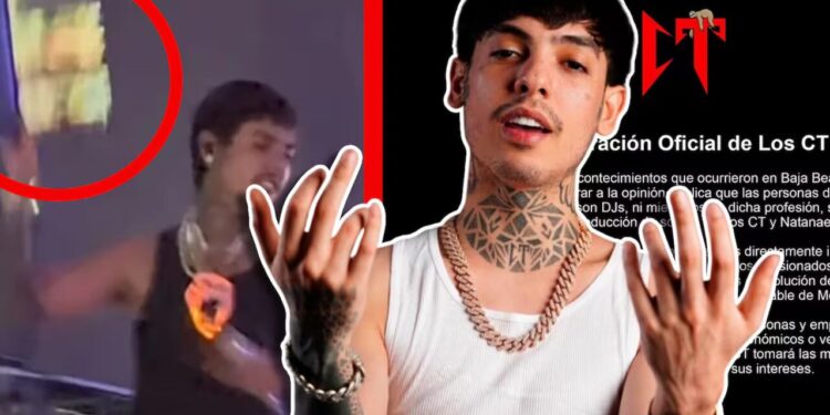 Natanael Cano paga daños a DJ tras destrozar su laptop, pero no se disculpó porque “Ya recibieron una reparación integral”