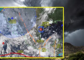 Clima hoy 4 de agosto; El mozón mexicano ocasionará lluvias fuertes con descargas eléctricas en Durango, Sinaloa y Nayarit