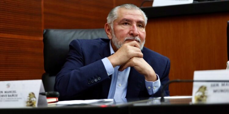 Sheinbaum afirma que Adán Augusto López fue electo por senadores de Morena, no por ‘dedazo’