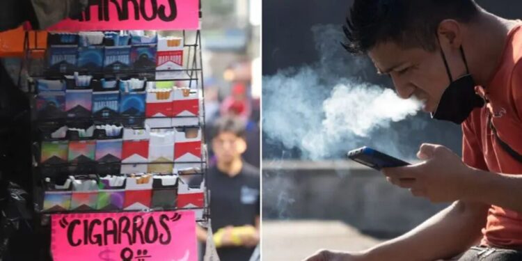 ¿Cuál es la multa por vender cigarros sueltos en la calle?