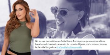 Critican a Sofía Rivera Torres por subir de peso tras convertirse en mamá; le recuerdan cuando se burló de Lucerito Mijares
