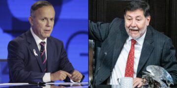 Noroña reclama a Gómez Leyva por no pronunciarse contra agresión de “Alito” en su contra: “Yo condené el atentado contra tu vida”