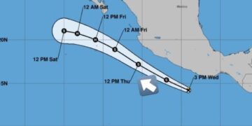 Tormenta tropical IVO se forma frente a costas mexicanas: Estados en alerta