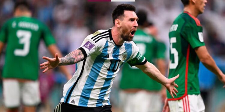 Argentina y Messi alistan juego contra selección mexicana