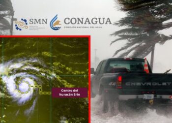 Huracán “Erin” ya es categoría 1: ¿Afectará a México? Esto dice Conagua sobre el primer huracán del Atlántico en 2025