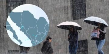 ‘Gil’ pierde fuerza, pero Monzón Mexicano traerá fuertes lluvias