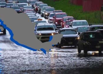 Fuertes lluvias azotarán a estos estados del jueves 21 al sábado 23 de agosto