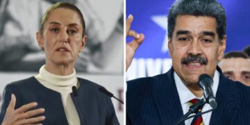 Sheinbaum pide pruebas de que Maduro esté vinculado con el Cártel de Sinaloa