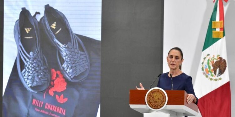 Anuncian ley de usurpación de ideas tras caso de huaraches diseñados por Adidas