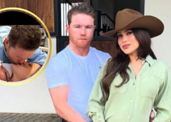 Canelo Álvarez se convierte en padre por cuarta vez y presenta a Eva Victoria