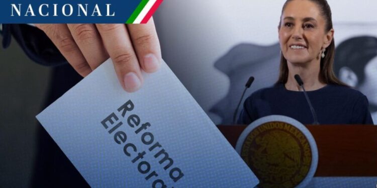Sheinbaum anuncia encuesta para conocer opinión del pueblo acerca de la reforma electoral