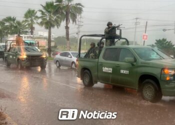 Ataque armado contra policías en Culiacán deja patrulla baleada