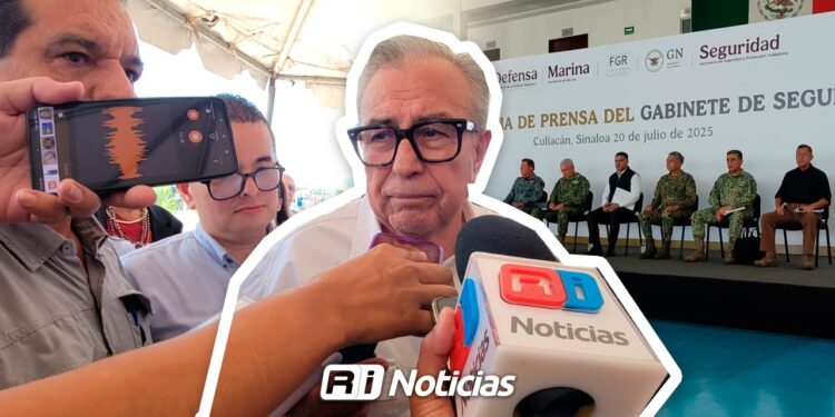 ¡Será el lunes! Gobernador confirma reunión de la mesa de seguridad con Harfuch en Culiacán