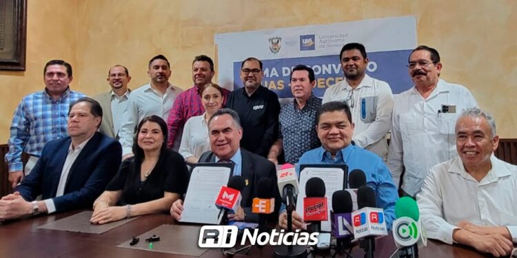 Universidad y CORE 33 firman alianza por las Pymes sinaloenses