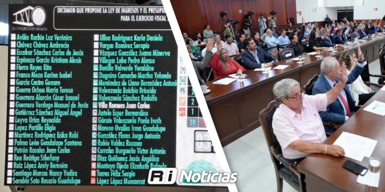 Aprueba Congreso modificar Ley de Ingresos del municipio de Mazatlán