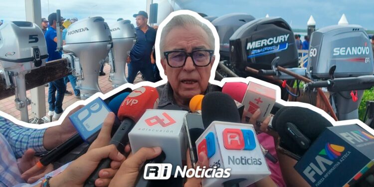 Sinaloa impulsa pesca con entrega de motores y pangas nuevas: Gobernador
