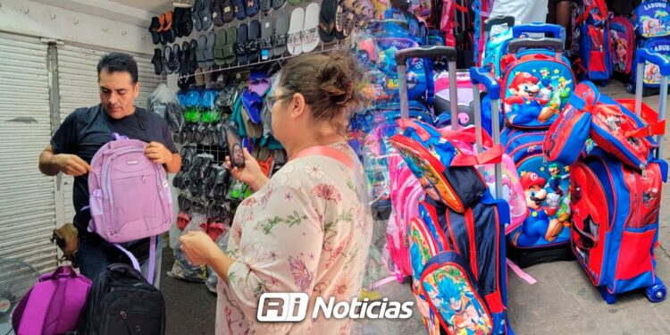 Ventas escolares caen 70 % reportan comerciantes de Culiacán
