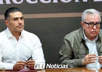 Gobernador Rocha Moya reconoce el apoyo de Harfuch en materia de seguridad