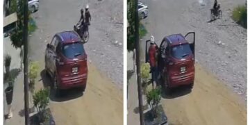 Motociclistas despojan a dos mujeres de camioneta en la colonia Emiliano Zapata en Culiacán