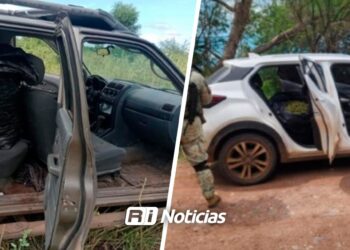 Aseguran dos vehículos y droga en Sinaloa en operativo coordinado