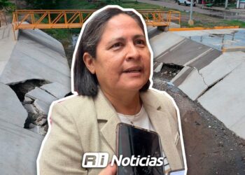 Esperarán a que pase la lluvia para reparar puente de Arboledas Invies