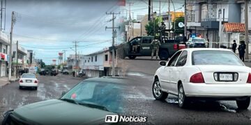 Asesinan a balazos a policía municipal en Culiacán